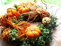 秋のハロウィンリース 4,400円