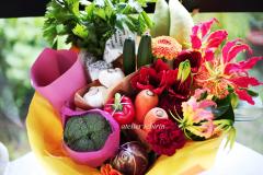 お野菜をたくさんアレンジしたベジブーケです
