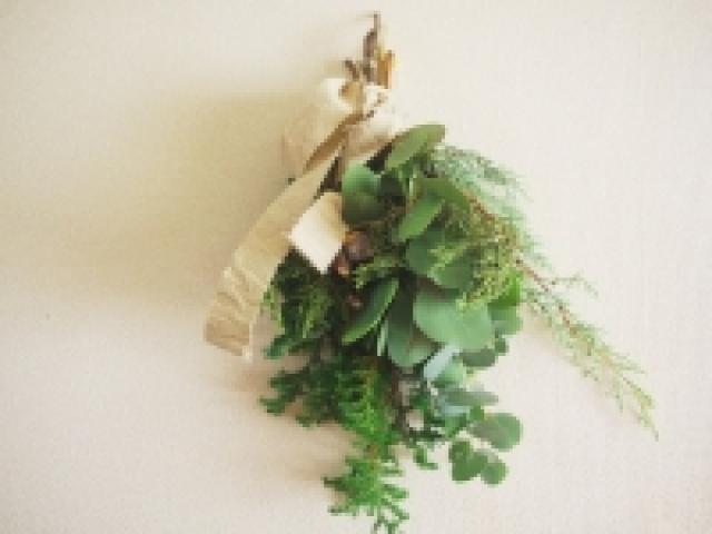 壁飾りスワッグ　5,500円